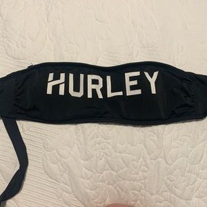 Hurley top; Volcom bottoms
